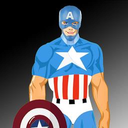  Captain America Dressup